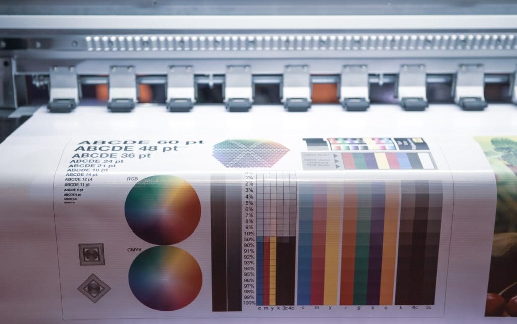 Checking printer colors and capabilities.