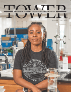 Tower Summer/Fall 2024 Cover; Hilarie Gbotoe